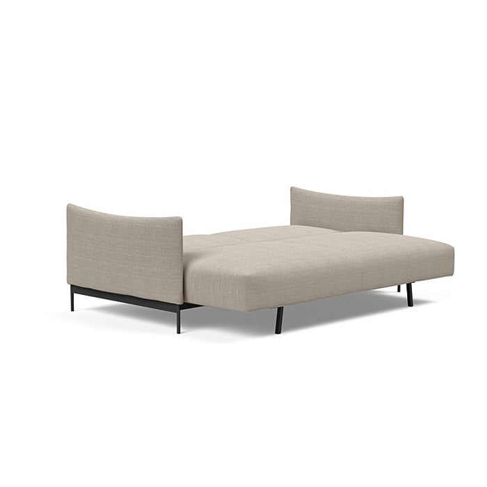 Innovation Living Malloy Sofa Bed Black Steel Queen Size