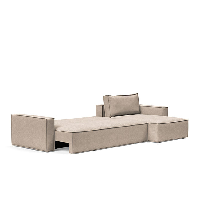 Innovation Living Newilla Sofa Bed with Lounger with Standard Arms