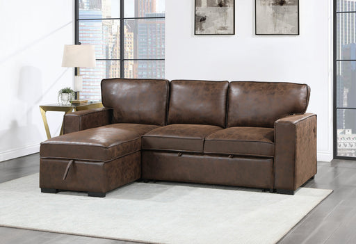 Global Furniture U0203 Coffee Reversible Pull Out Sofa Bed