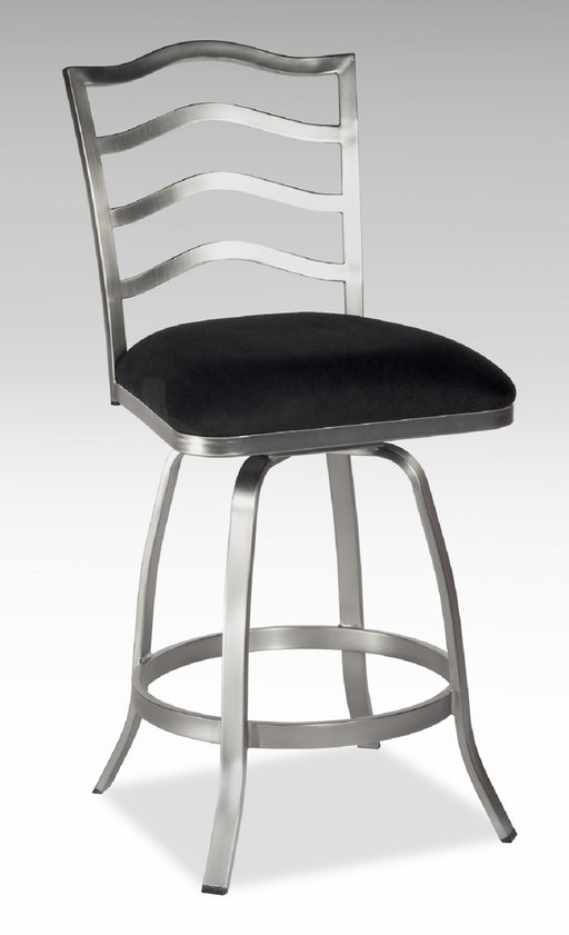 Chintaly 0734 26" Memory Return Swivel Counter Stool